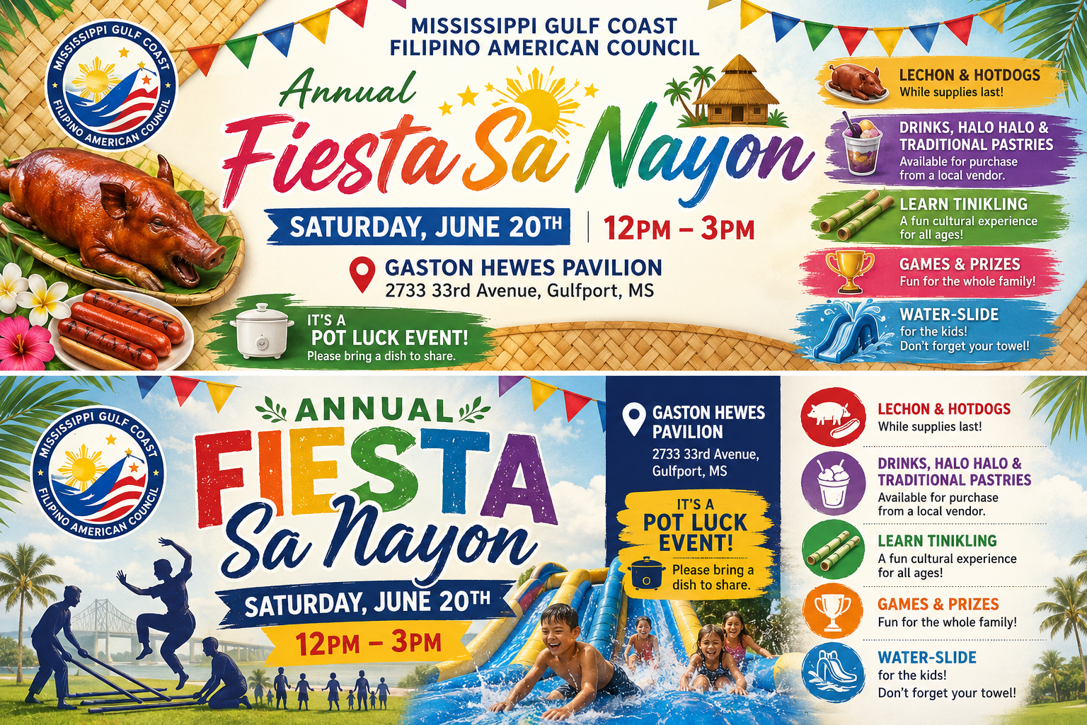 Fiesta Sa Nayon event flyer
